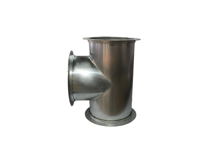 Stainless steel 90 degree straight tee